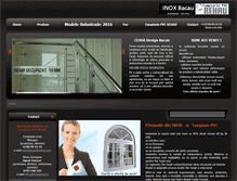 Tablet Screenshot of inoxbacau.ro